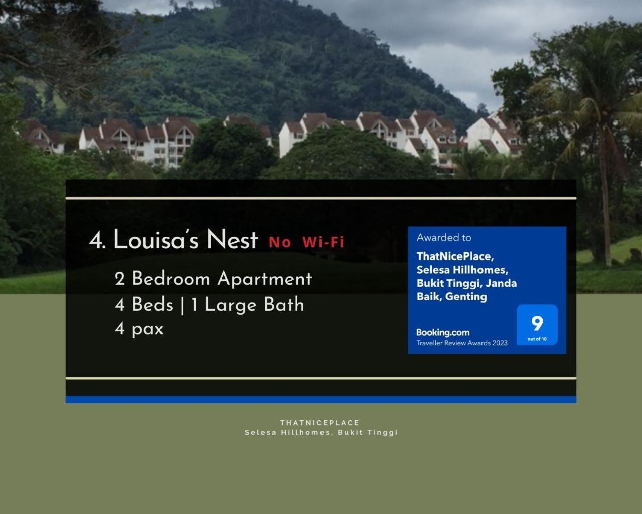 בנטונג Thatniceplace, Selesa Hillhomes, Bukit Tinggi, Janda Baik, Genting חדר תמונה