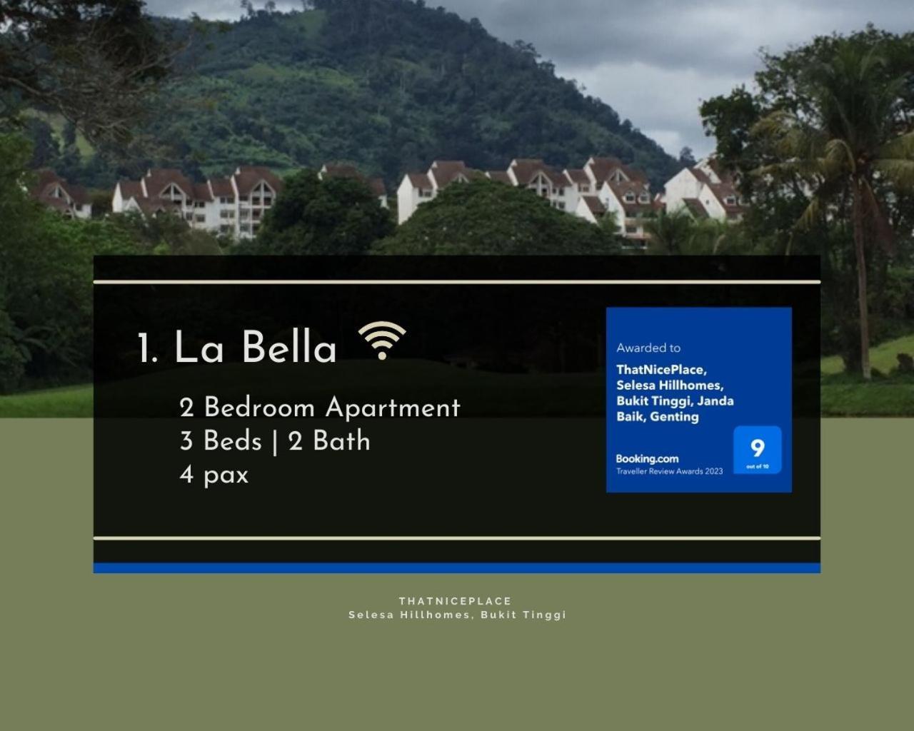 בנטונג Thatniceplace, Selesa Hillhomes, Bukit Tinggi, Janda Baik, Genting חדר תמונה